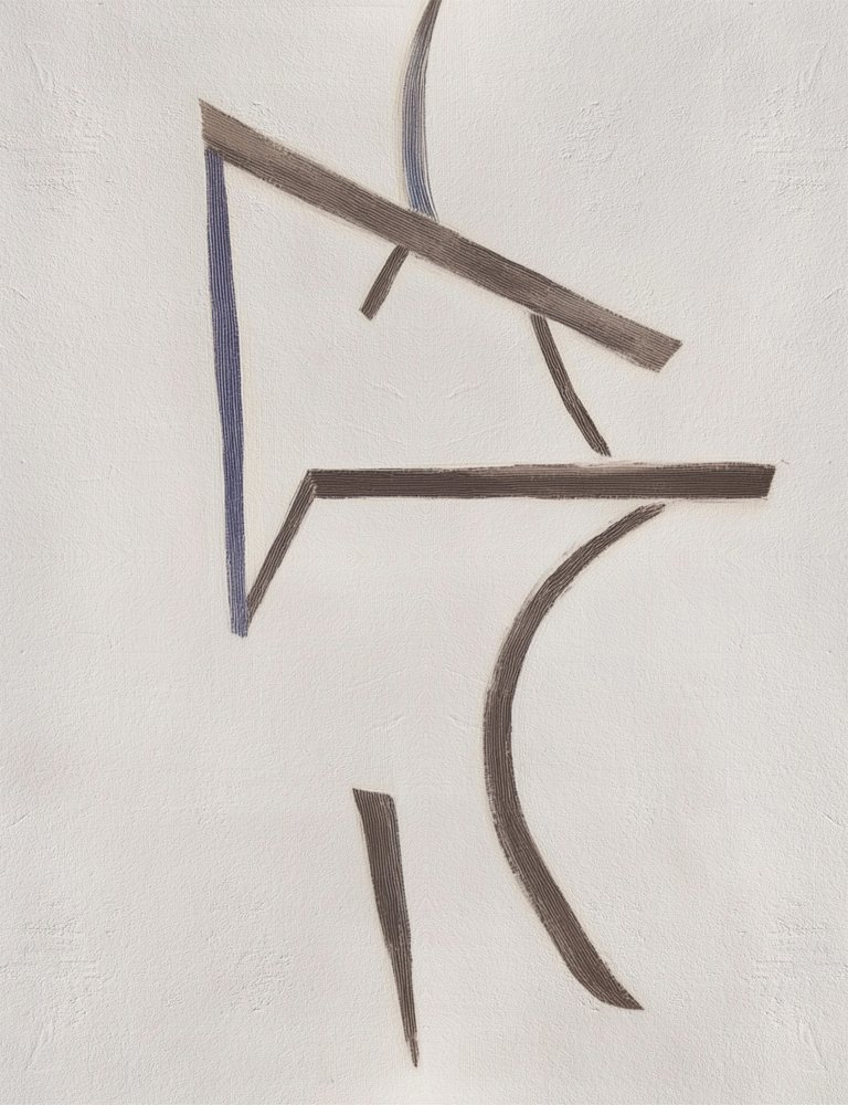 Abstrakt geometrisk balans av Alma