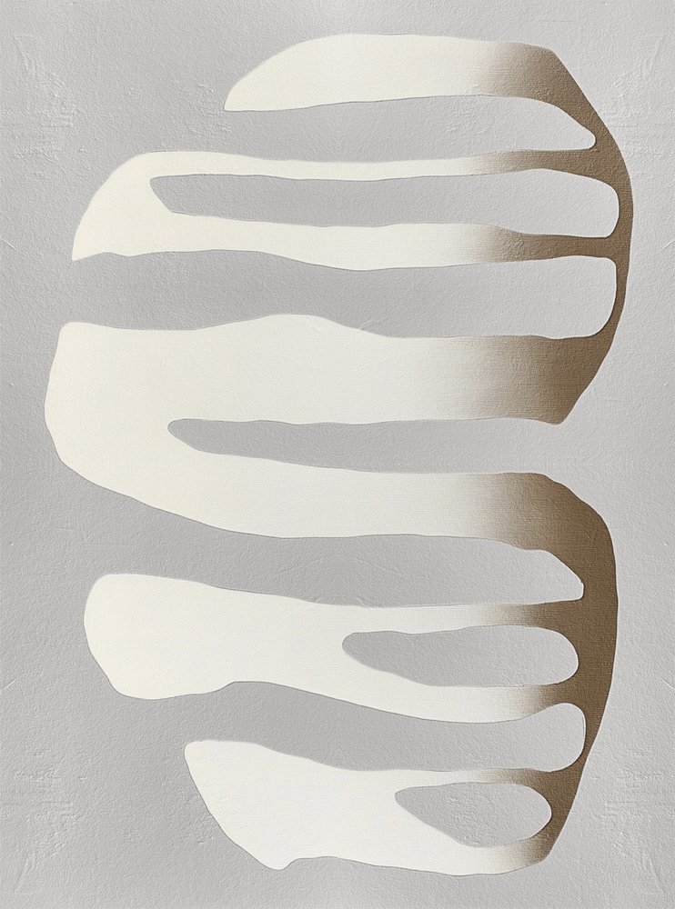 Abstrakta gradientformer av Alma