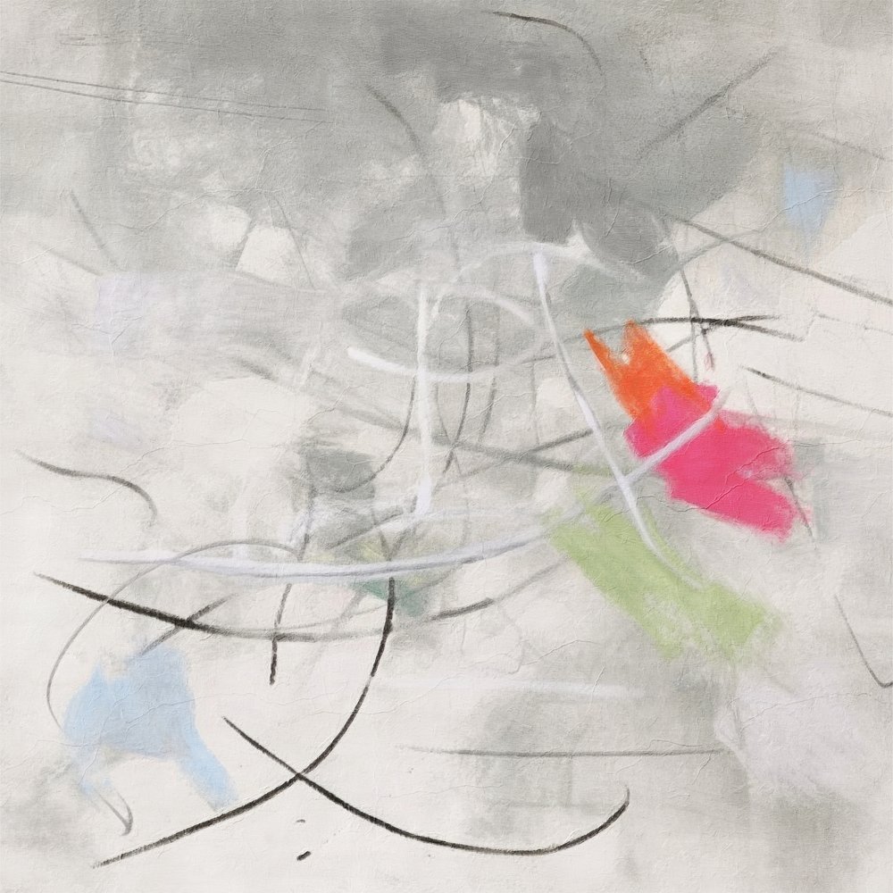 Färgglatt abstrakt flöde av Alma