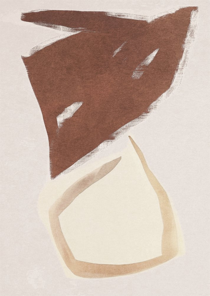 Jordnära abstrakta former av Alma