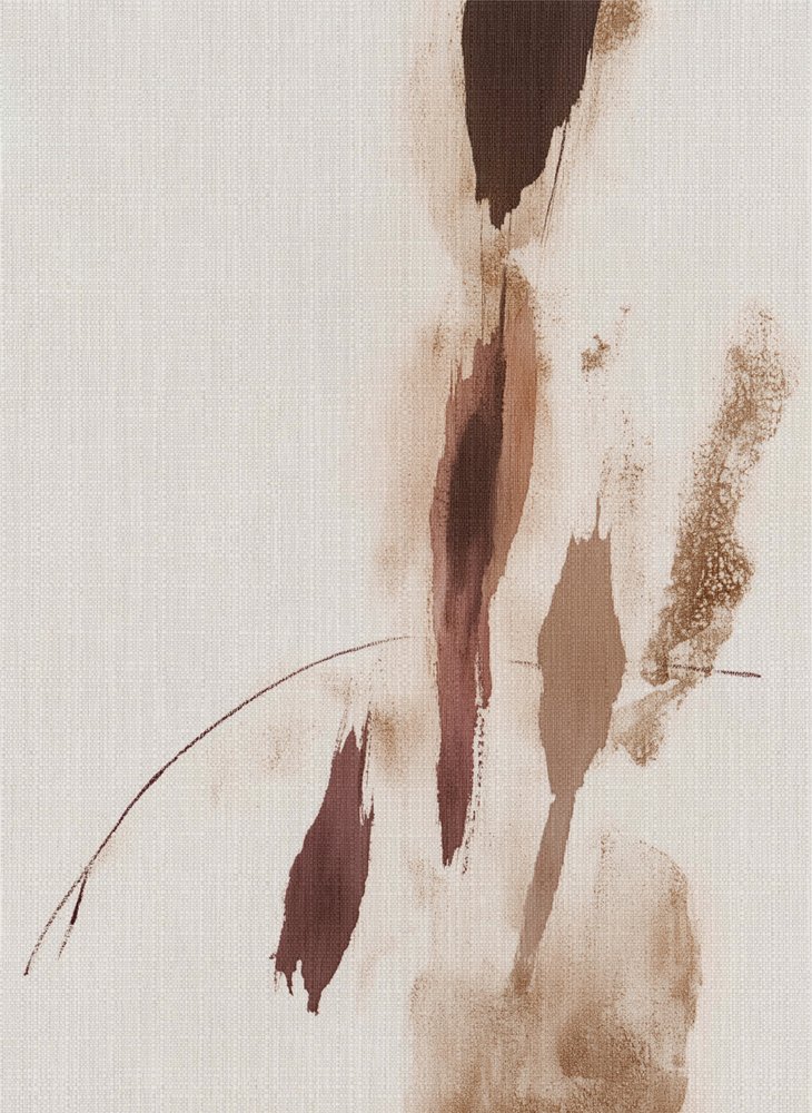 Jordnära abstrakta penseldrag av Alma