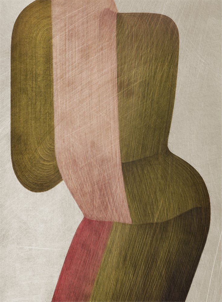 Flytande abstrakta former av Alma