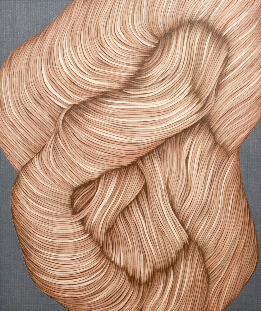 Flytande abstrakta trådar av Alma