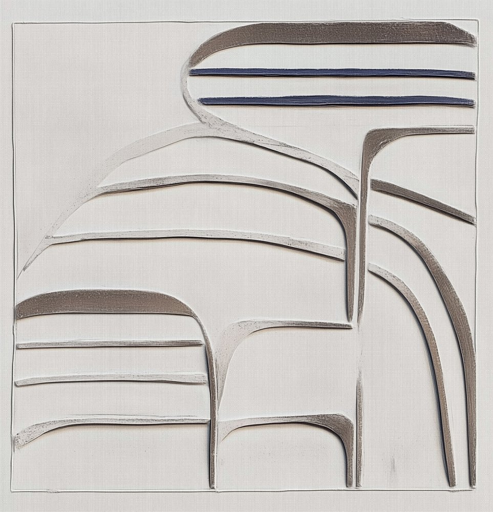 Minimalistiska arkitektoniska former av Alma