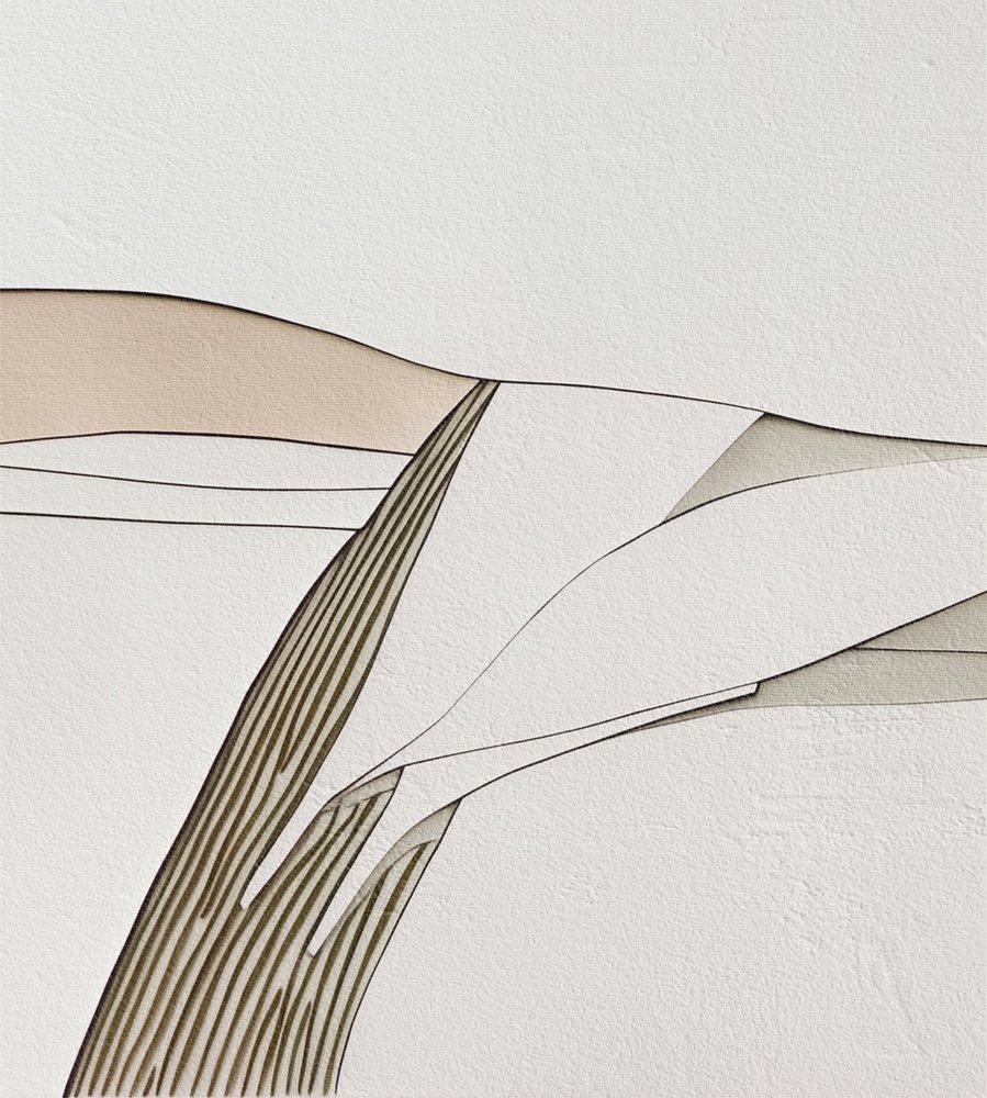 Minimalistiska jordlager av Alma