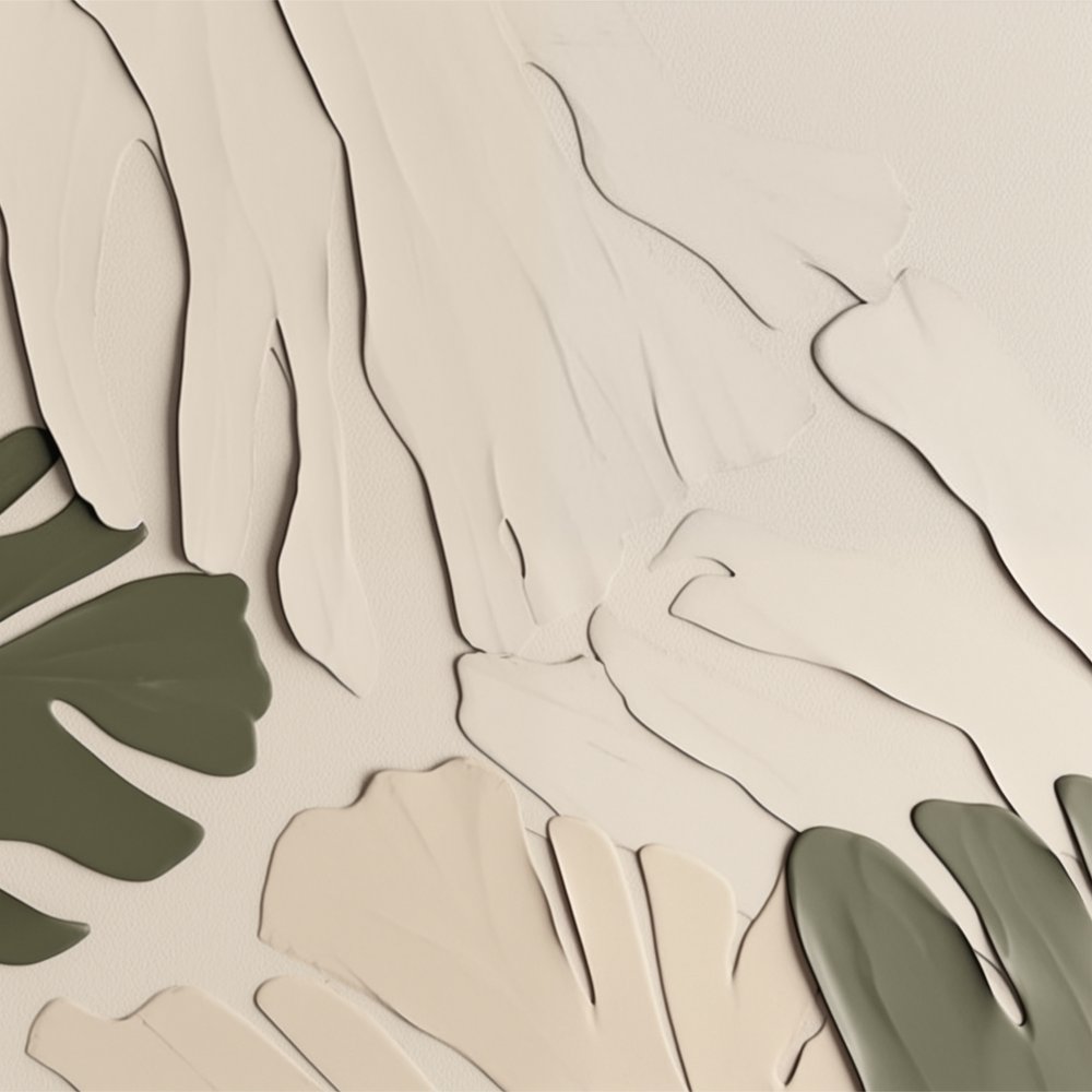 Dämpade botaniska former av Alma