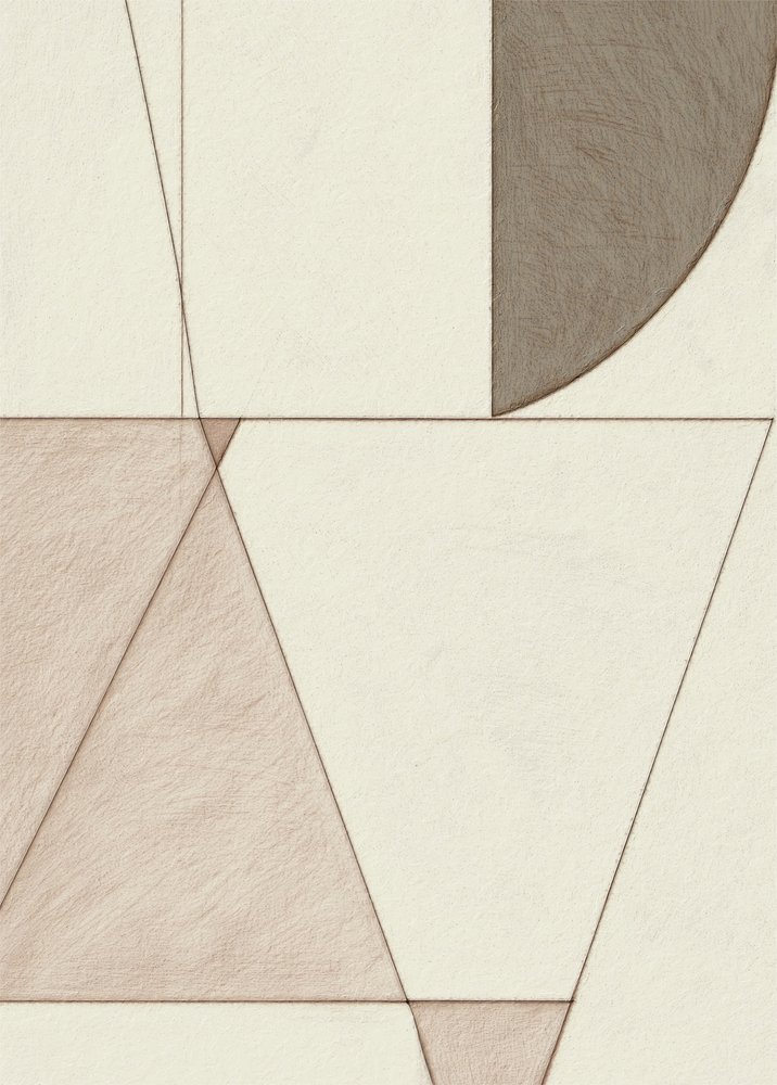Neutrala geometriska former av Alma