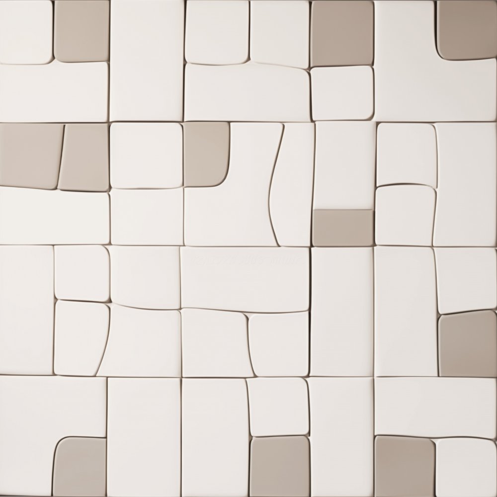 Organiskt abstrakt rutnät av Alma