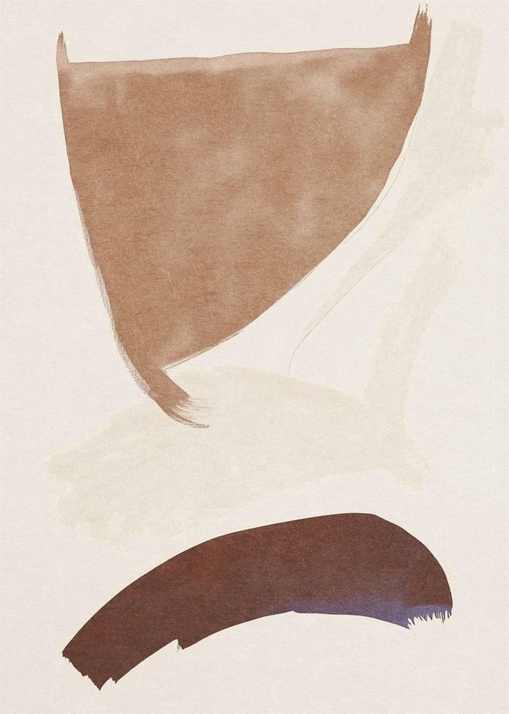 Organiska abstrakta former av Alma