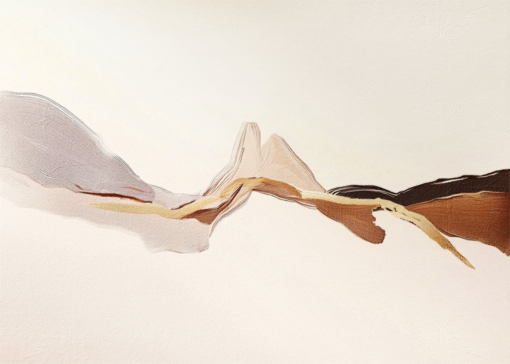 Lugn abstrakt flöde av Alma