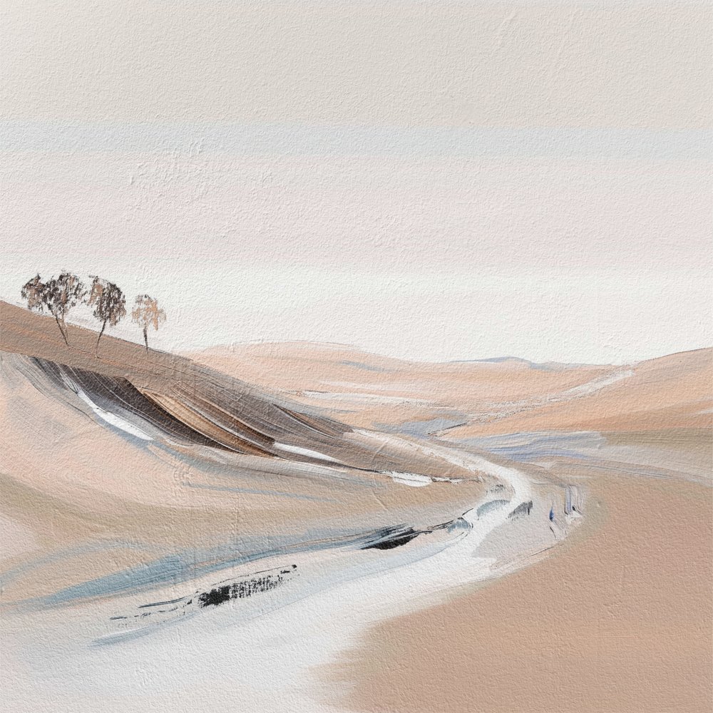 Stigen genom de fridfulla kullarna av Alma