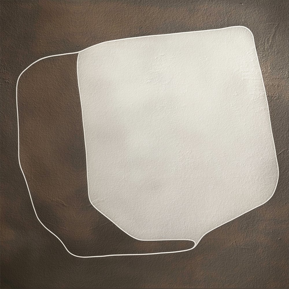 Mjuka abstrakta former av Alma