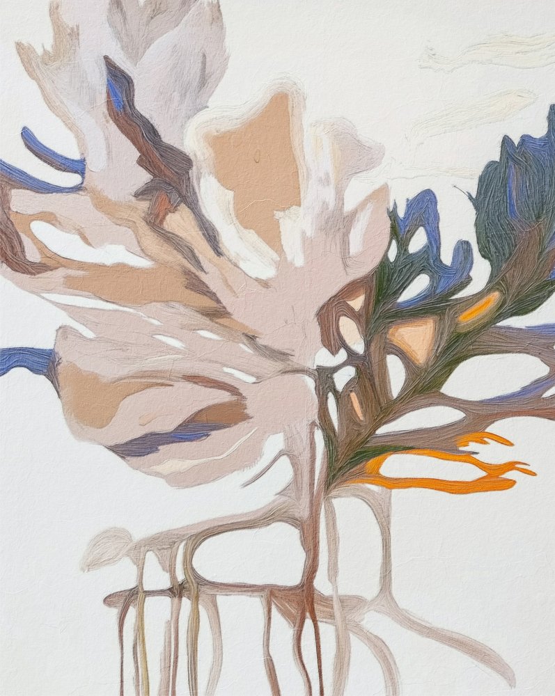 Mjuk botanisk flöde av Alma