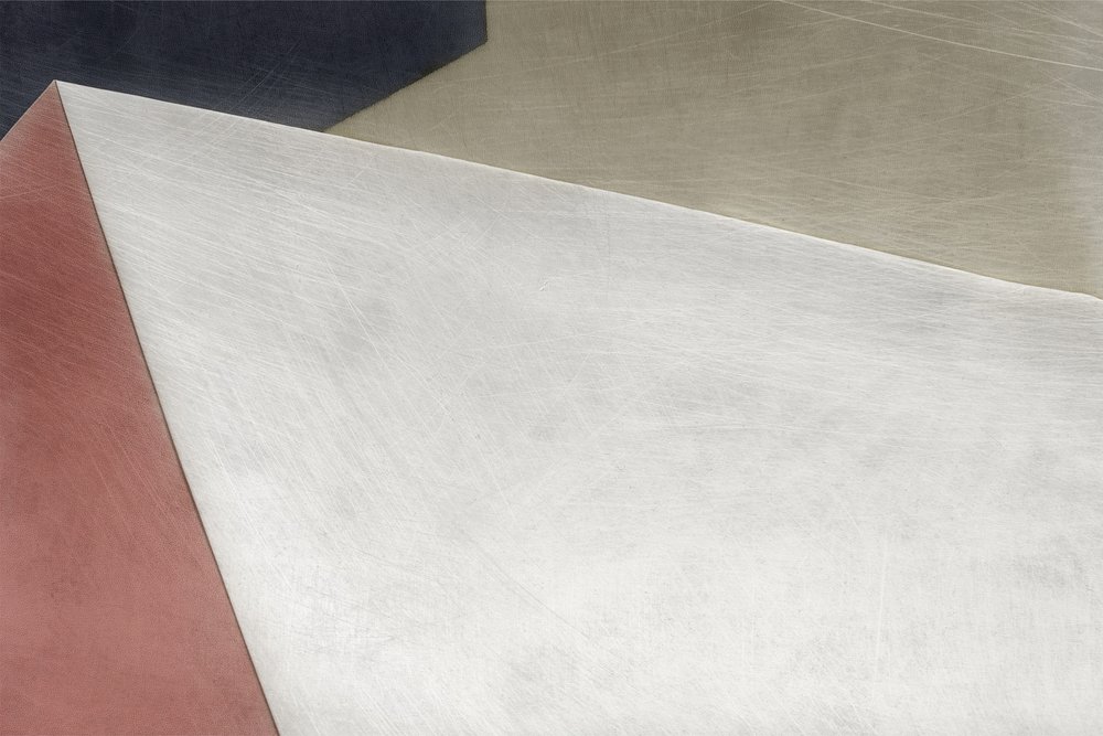 Strukturerade geometriska former av Alma