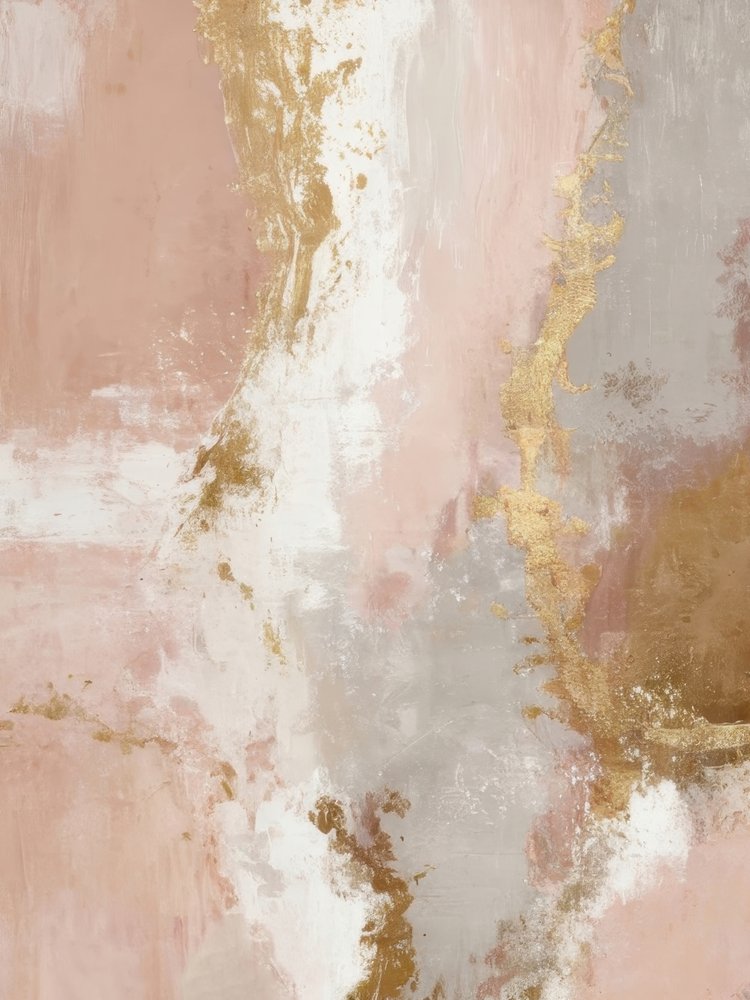 Blush Gold – Abstraktion av Alpenglow Workshop