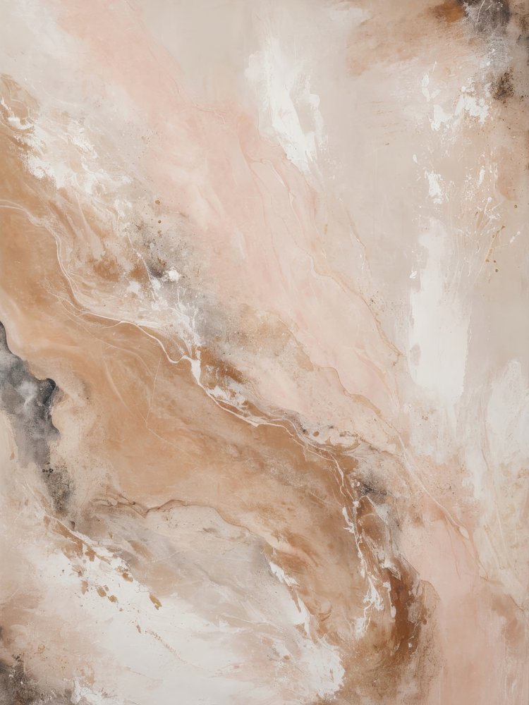 Blush Marble Flow av Alpenglow Workshop
