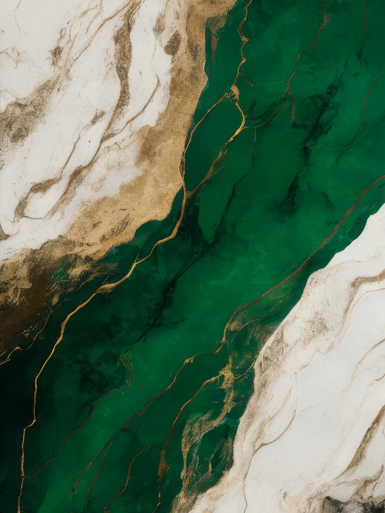 Emerald River Flow av Alpenglow Workshop