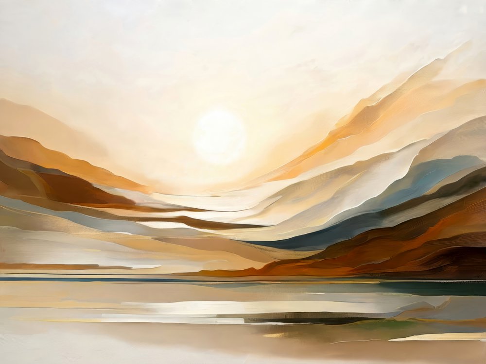 Landskapet Golden Horizon av Alpenglow Workshop