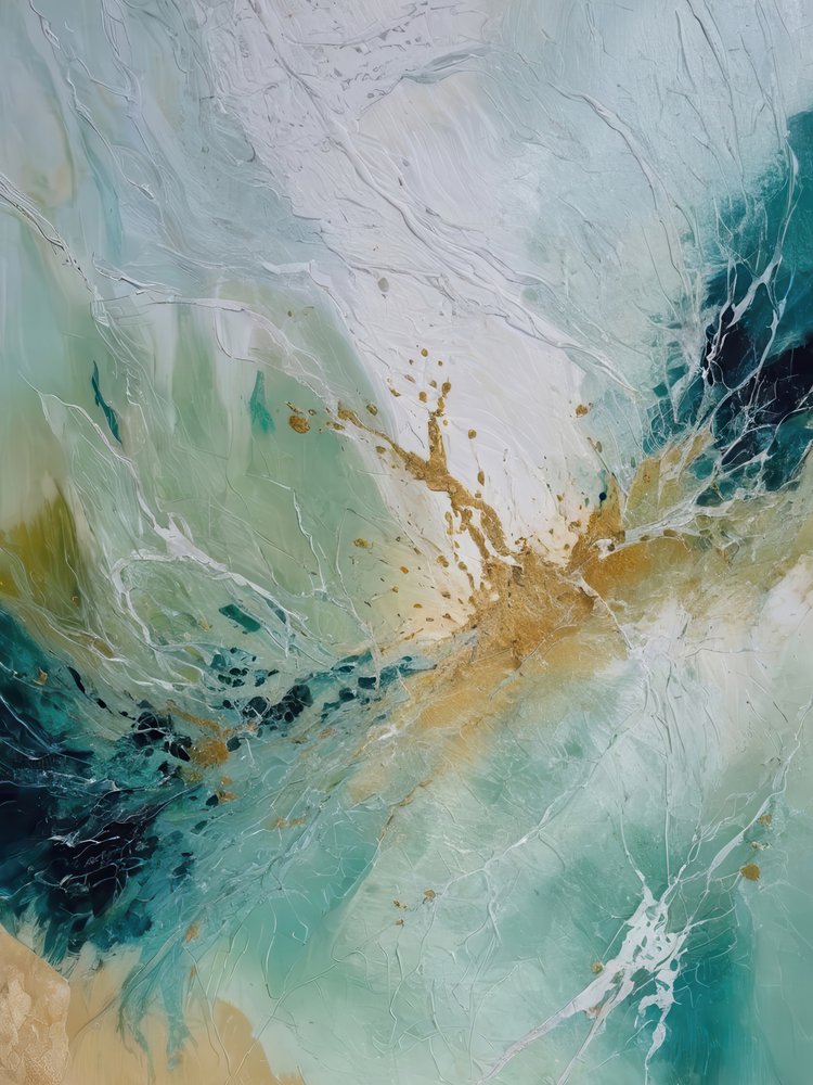 Golden Ocean Splash av Alpenglow Workshop