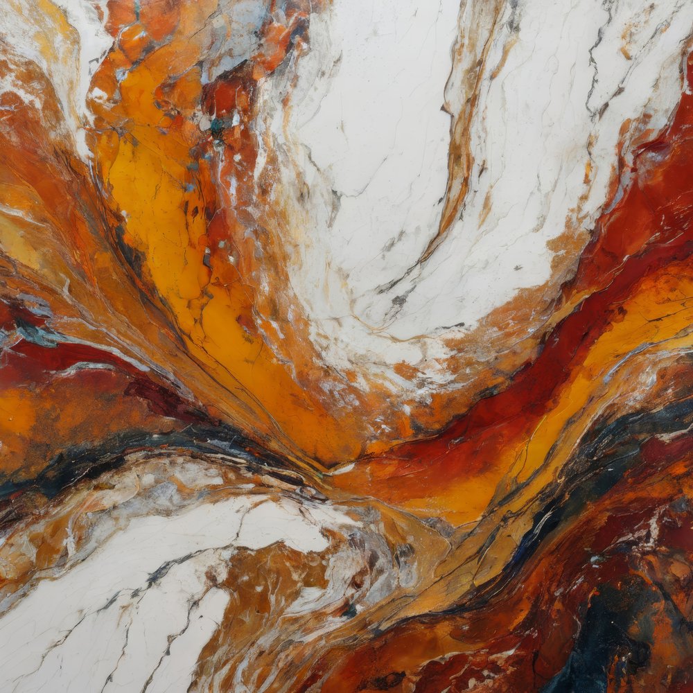 Flödet av smält marmor av Alpenglow Workshop