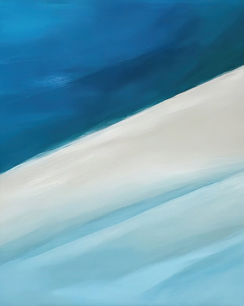 Den fridfulla Ocean Beach av Alpenglow Workshop