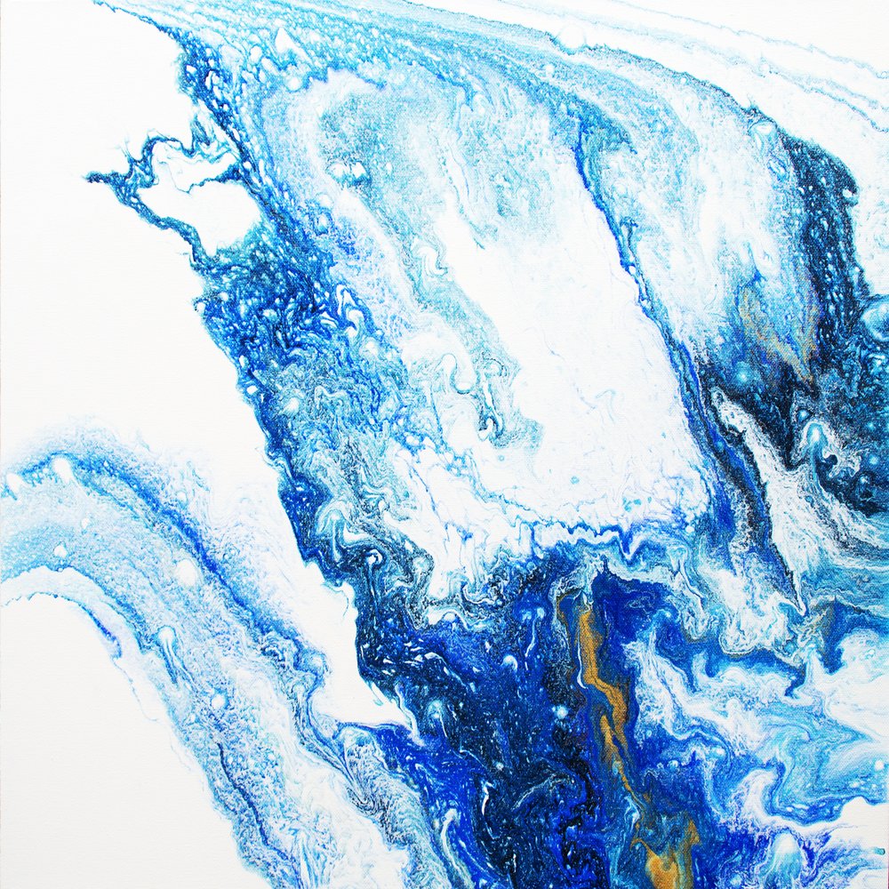 Oceanic Gold Swirl av Alyson Storms