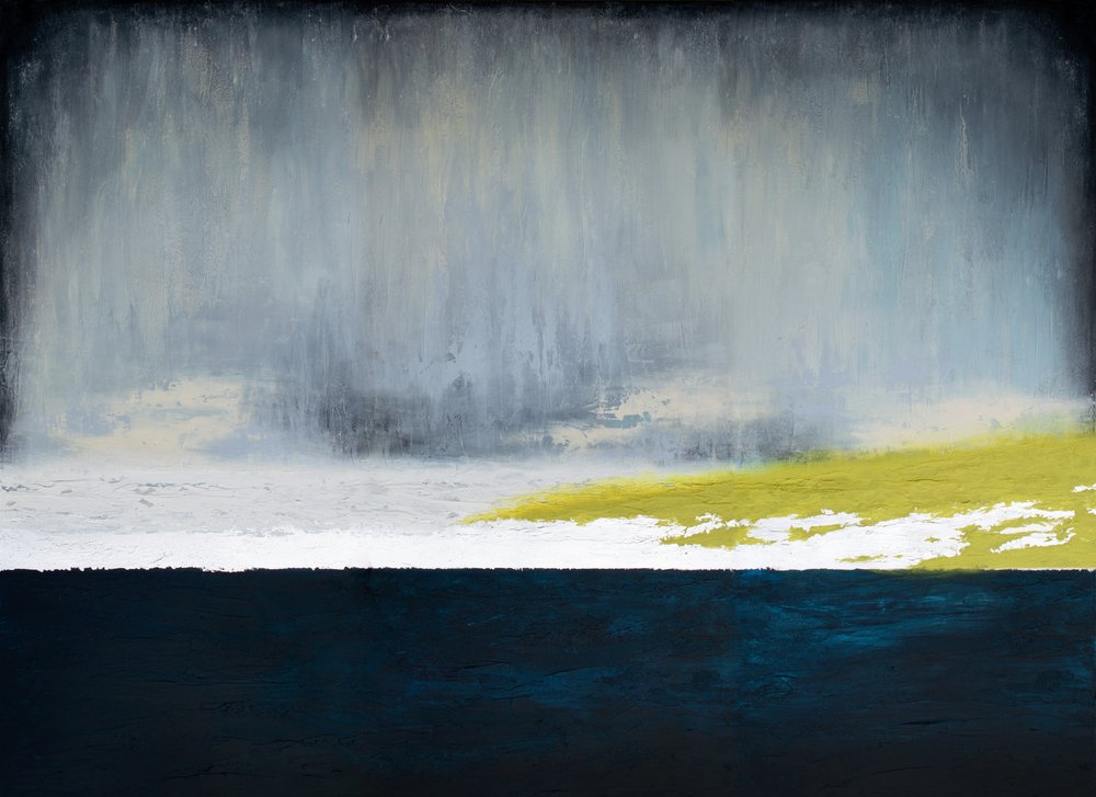 Regn över ett gult fält av Alyson Storms