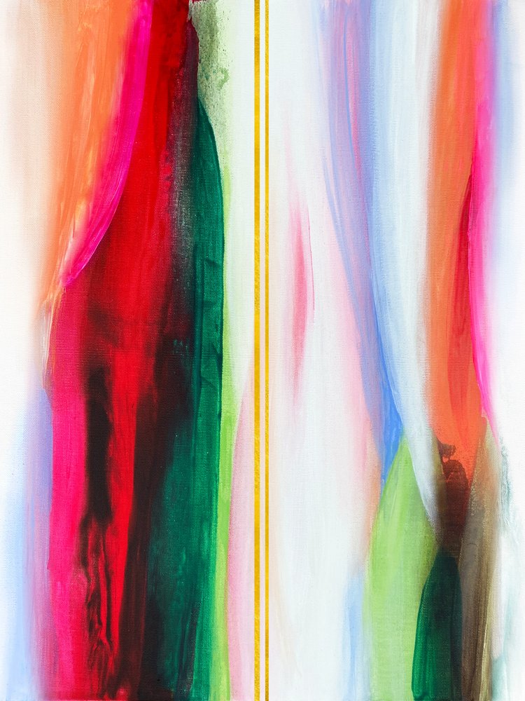 Levande, flytande färger av Alyson Storms