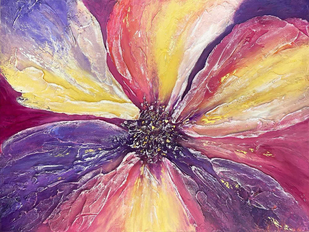 Strålande guldblomma av Alyson Storms