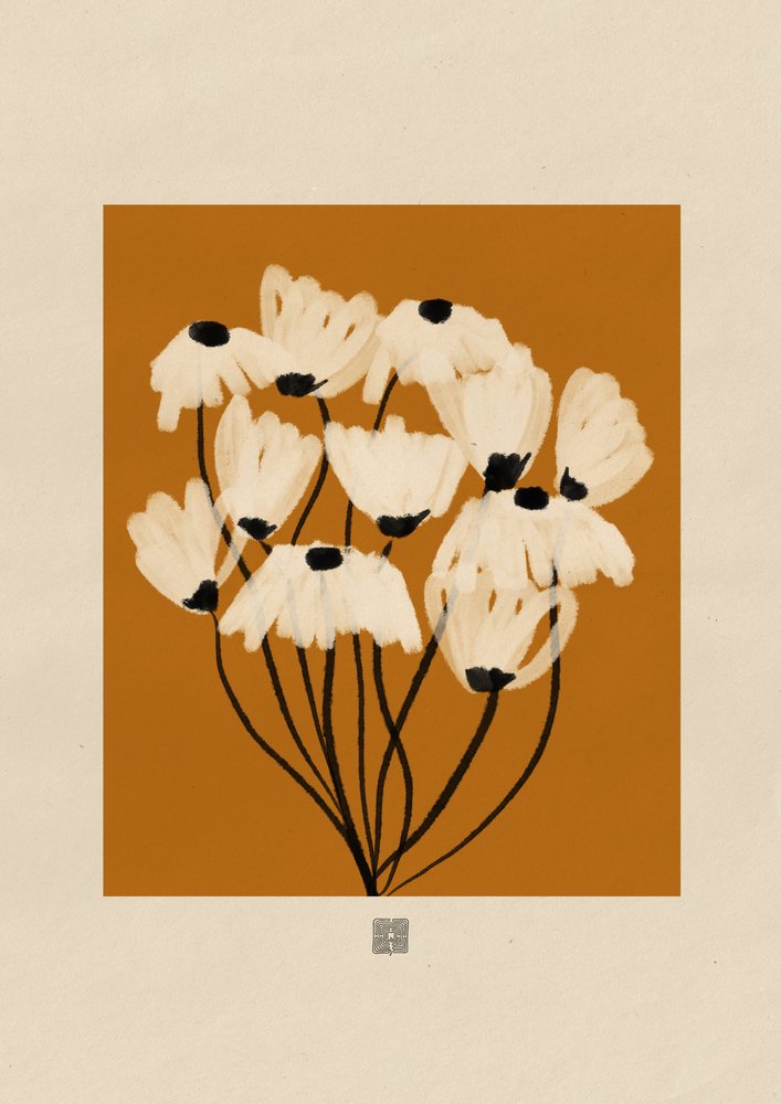 Vit blomsterbukett av Amaze Atelier