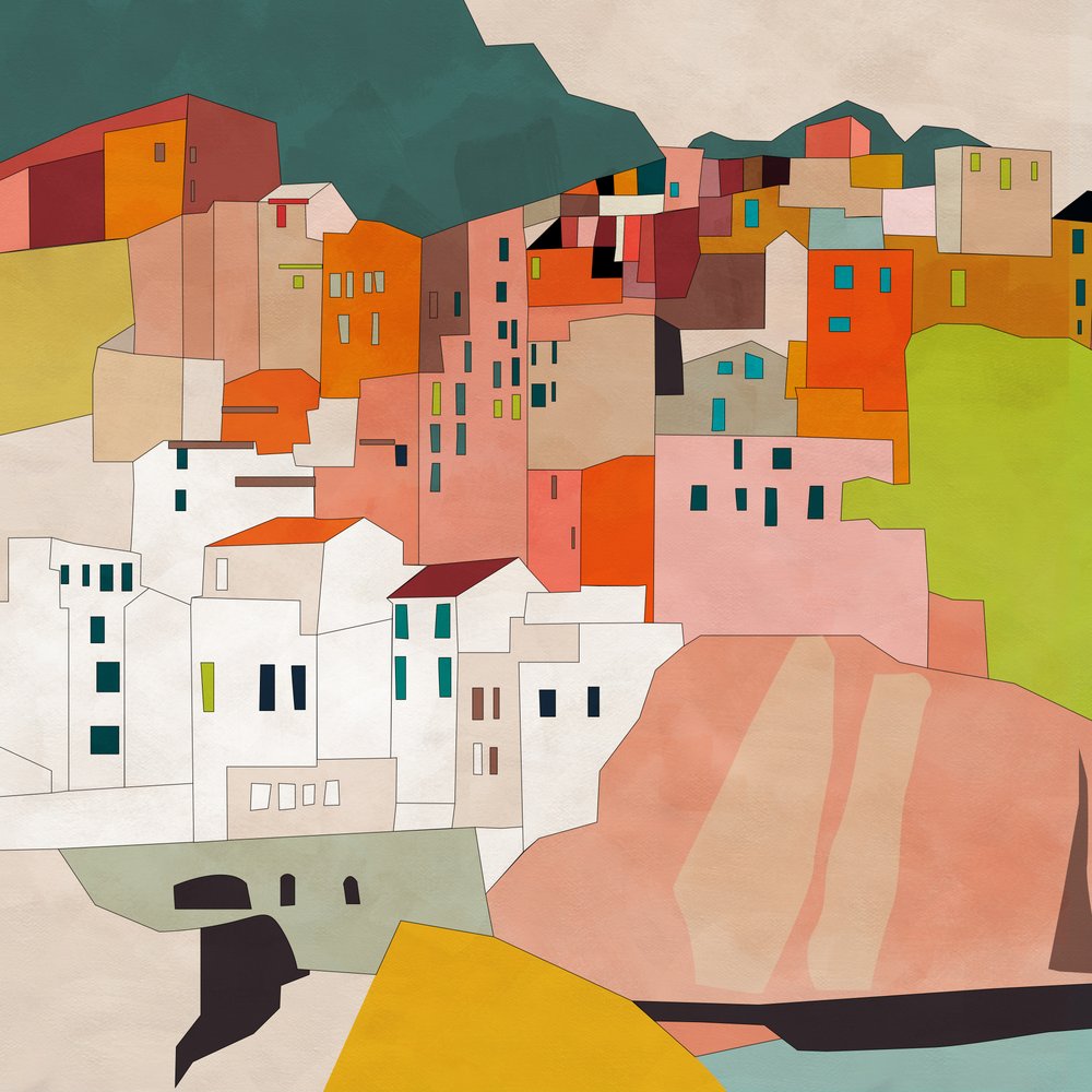 Cinque Terre av Ana Rut Bre