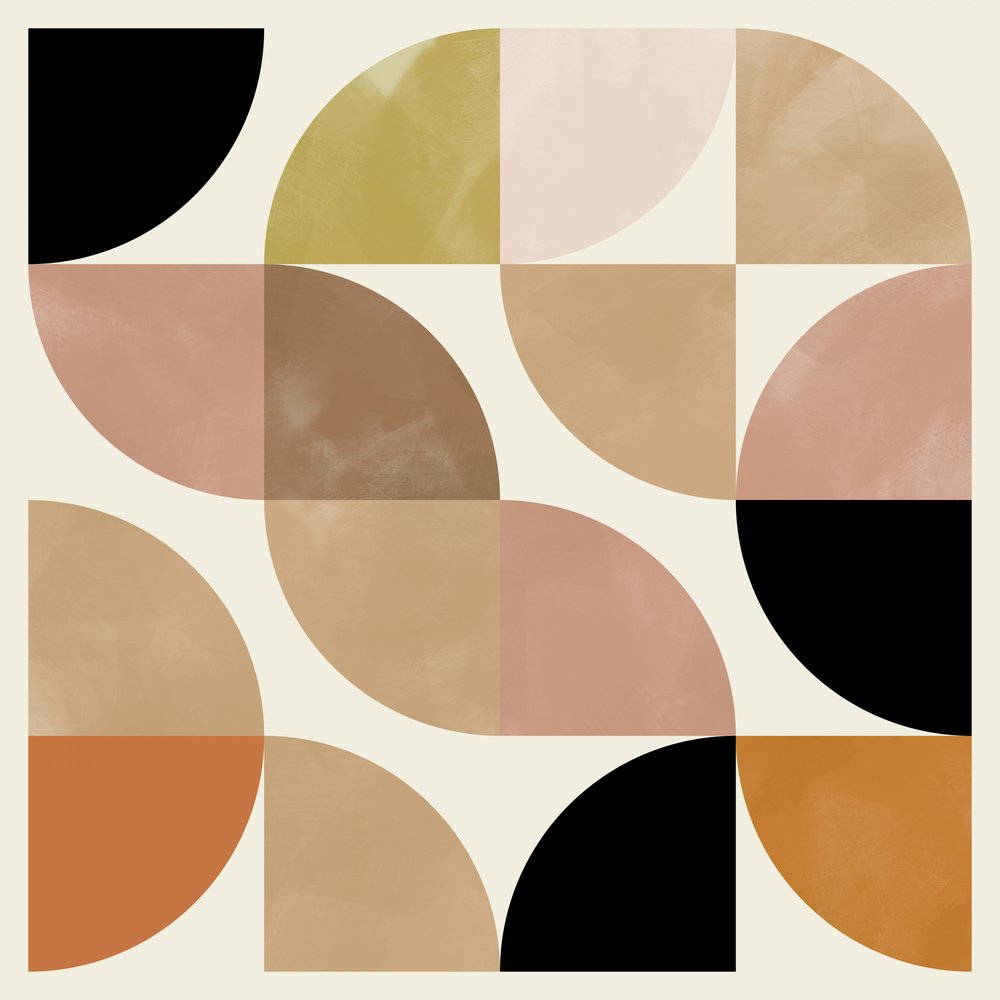 Circles 19 nov  Beige kvartal Circles av Ana Rut Bre