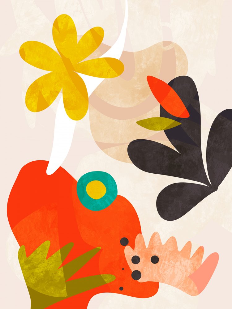 Cutouts – Bauhaus-kopia av Ana Rut Bre