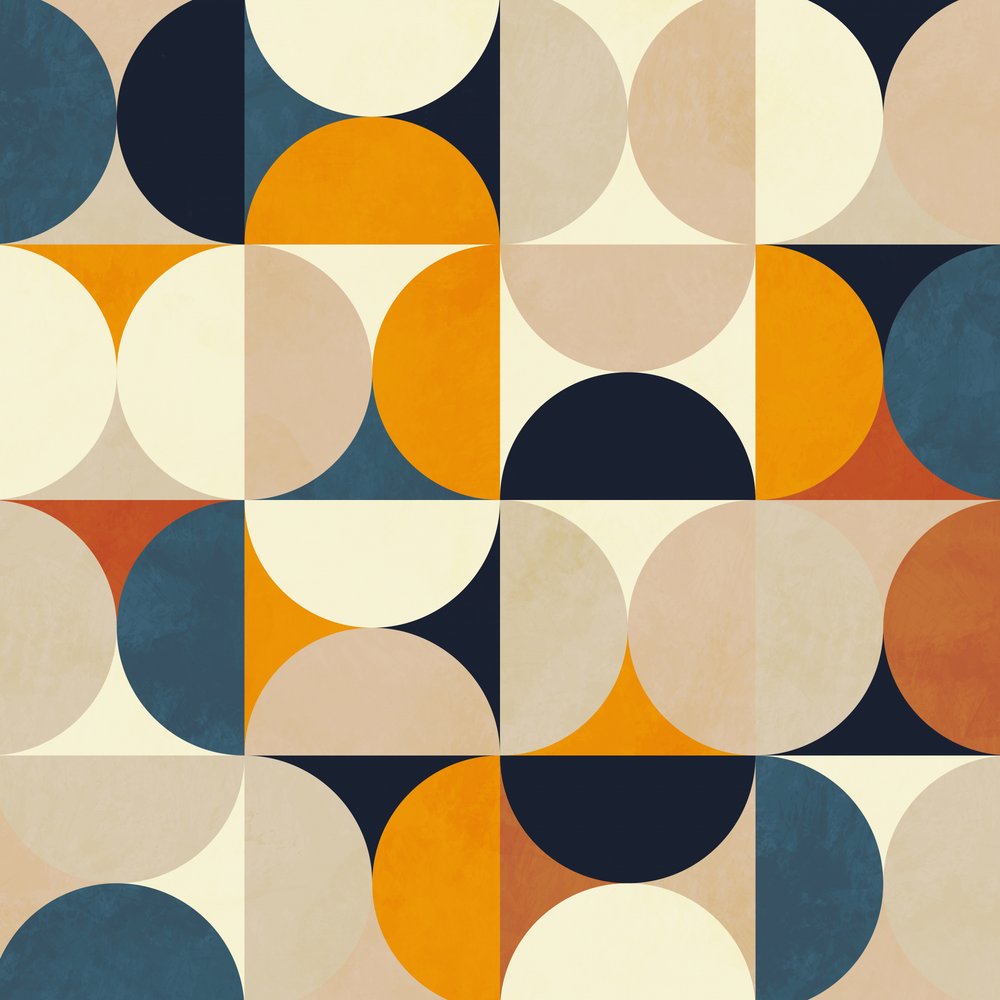 Geometry New12 Ljusblå av Ana Rut Bre