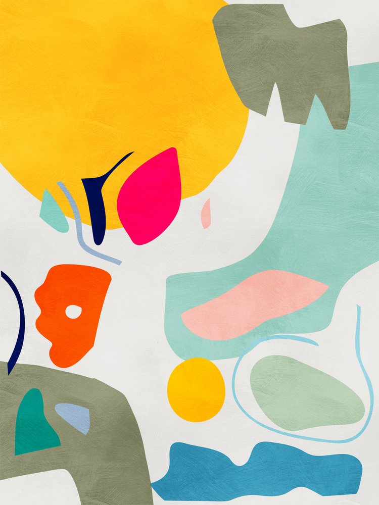 Landskapsinspirerad utskärning av Ana Rut Bre