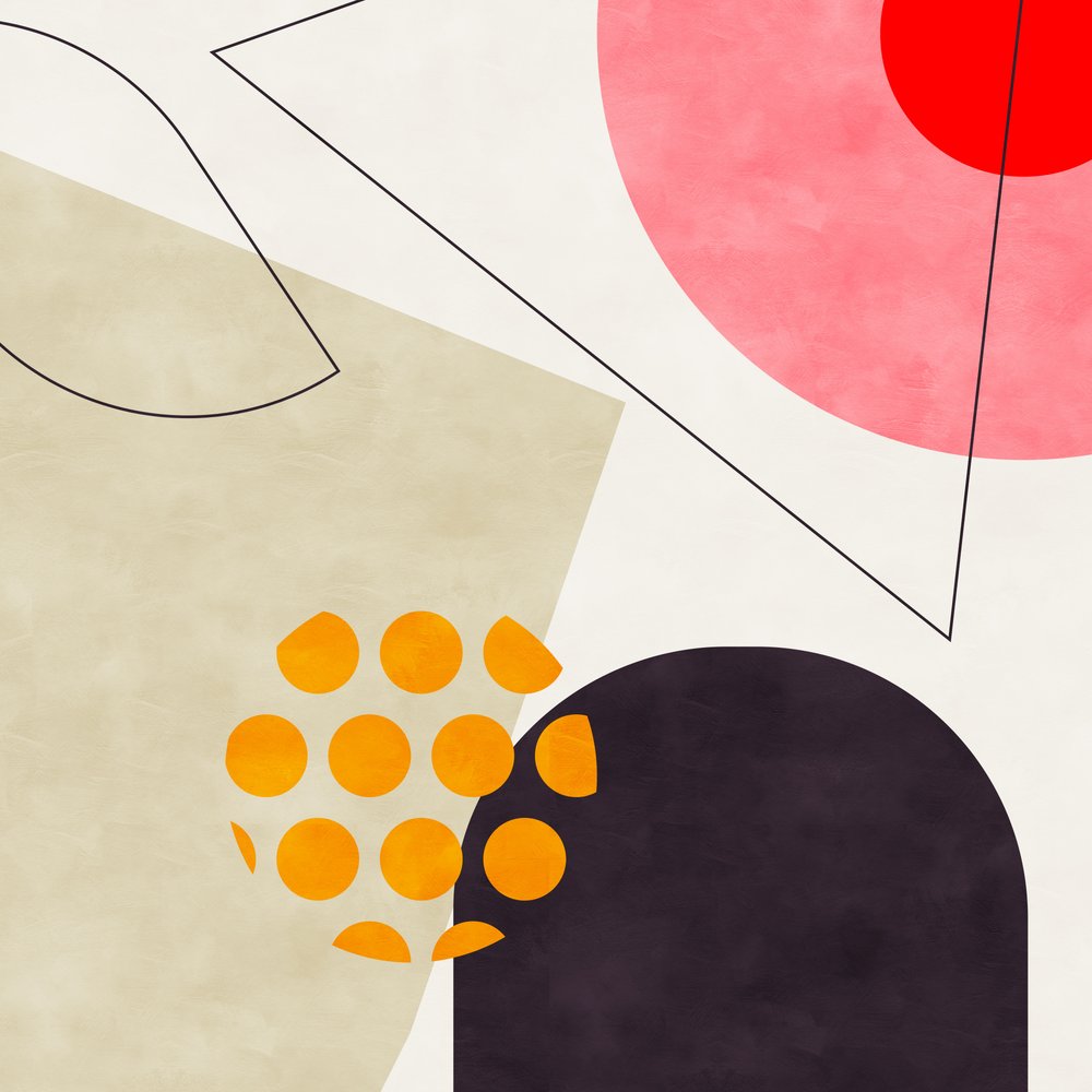 Mid Bauhaus Geometry 8 Kopia av Ana Rut Bre