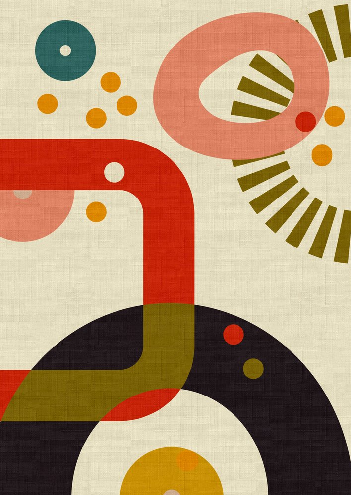 Mid Century Cirque 3 av Ana Rut Bre