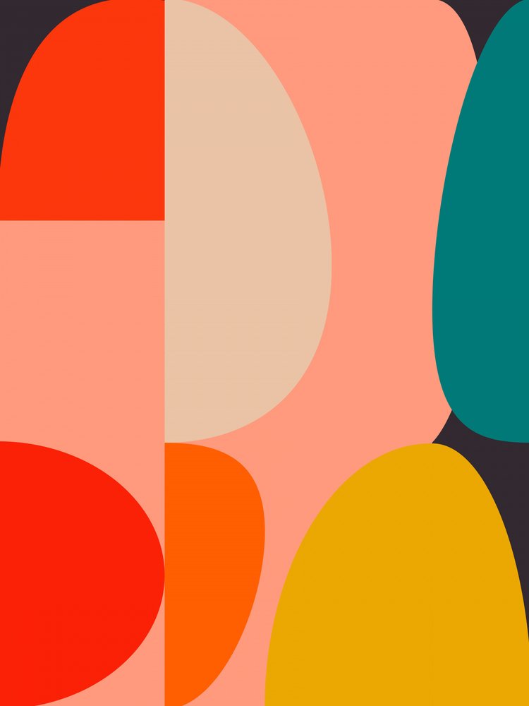 Pastellfärger från mitten av 1900-talet 14 av Ana Rut Bre