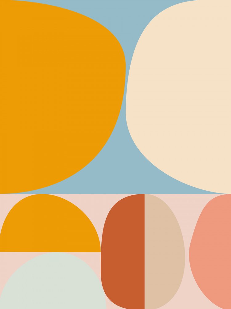 Pastellfärger från mitten av 1900-talet 15 av Ana Rut Bre