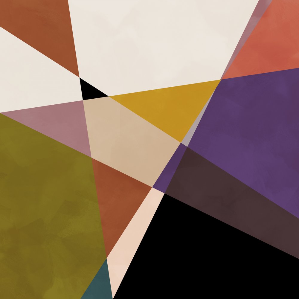 Mid Circles Terrakotta Svart 3 av Ana Rut Bre