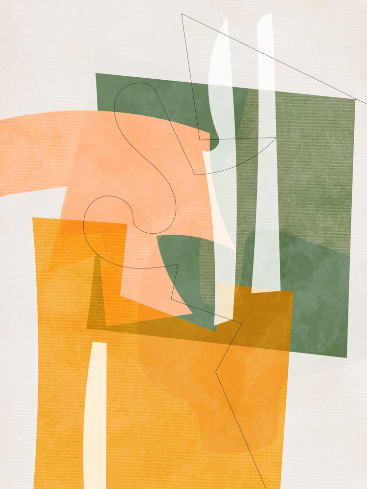 Naturvänlig terrakotta 8 Akvarellkopia av Ana Rut Bre