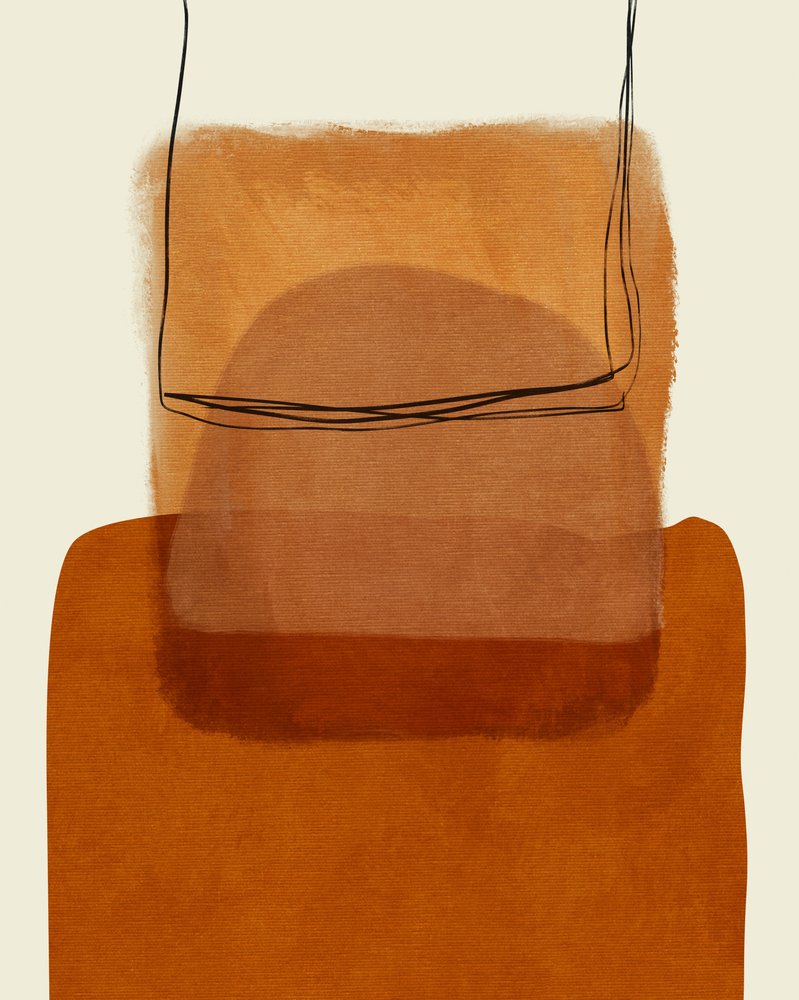 Målade linjer – Desatur-kopia av Ana Rut Bre