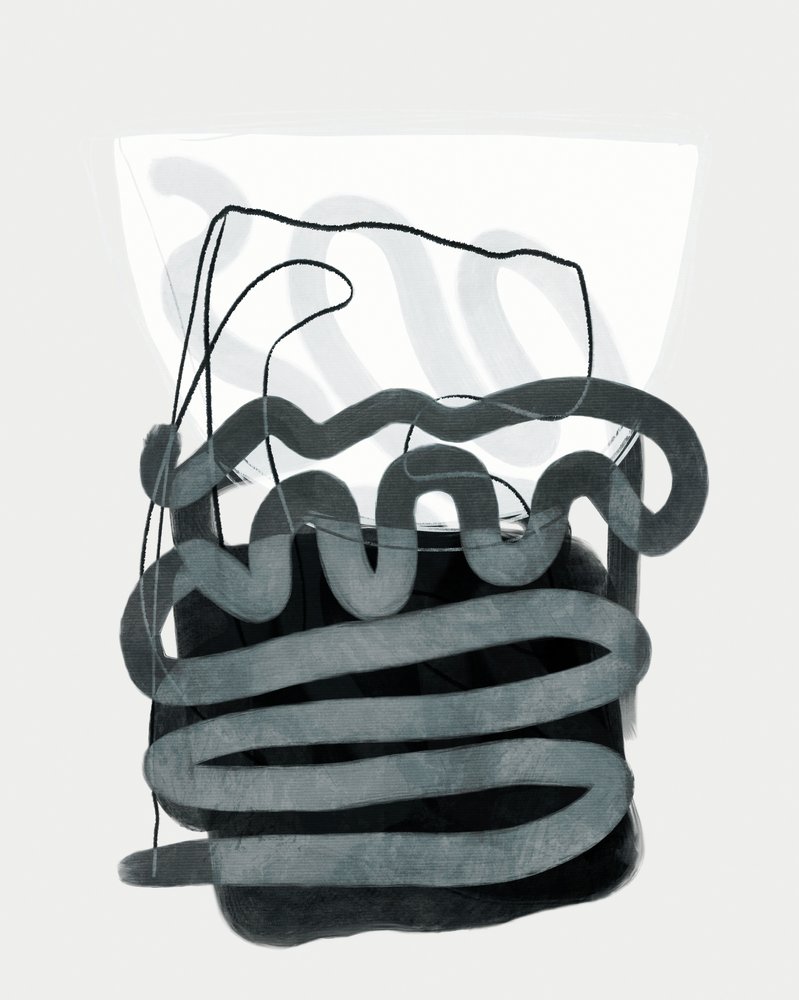 Målade linjer Swazz 3 Kopia av Ana Rut Bre