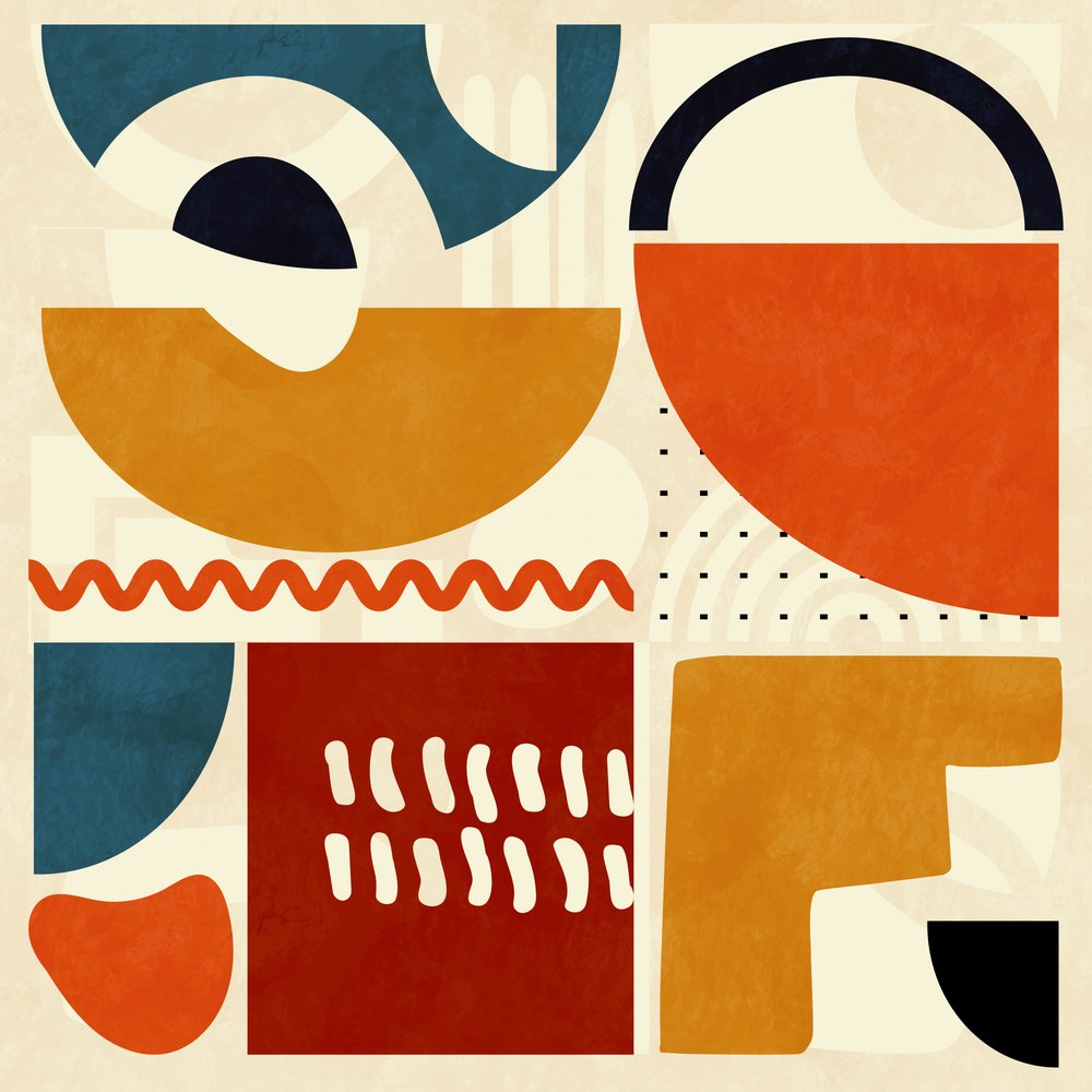 Kvadrater Bunt1 av Ana Rut Bre