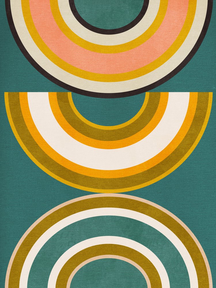 Rainbow Suns 5 exemplar av Ana Rut Bre