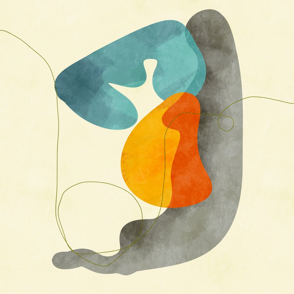 Former och linjer 2 av Ana Rut Bre