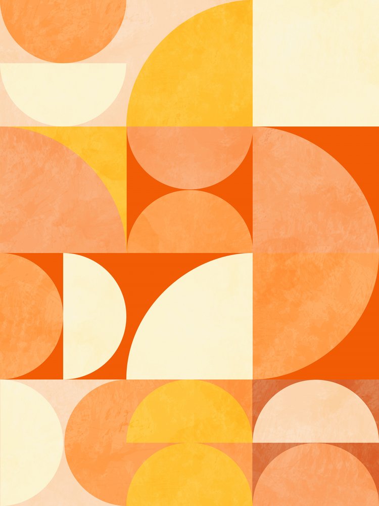 Spring Mid Rhapsody Orange 3 av Ana Rut Bre