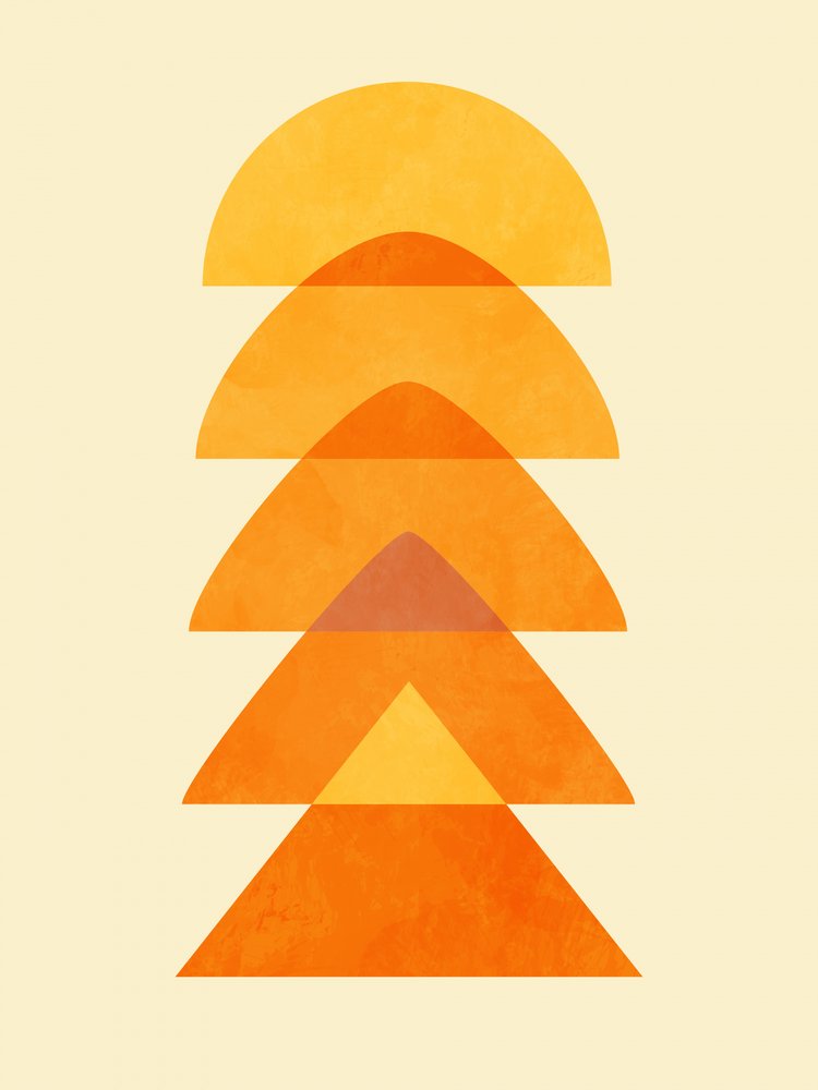 Spring Mid Rhapsody Orange 5 av Ana Rut Bre