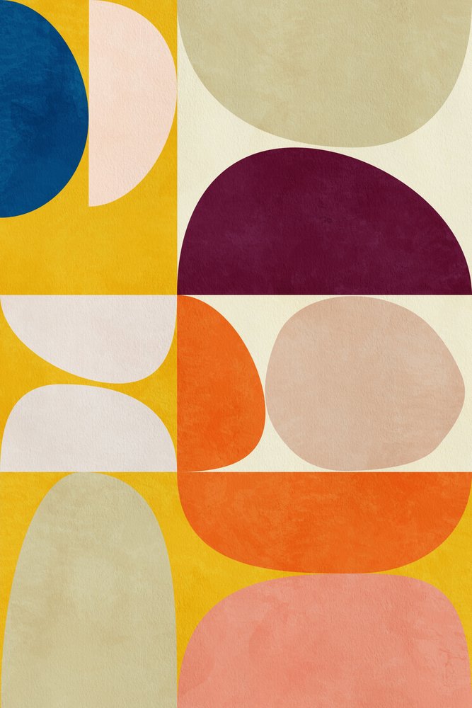 Vivid Bauhaus 2 av Ana Rut Bre