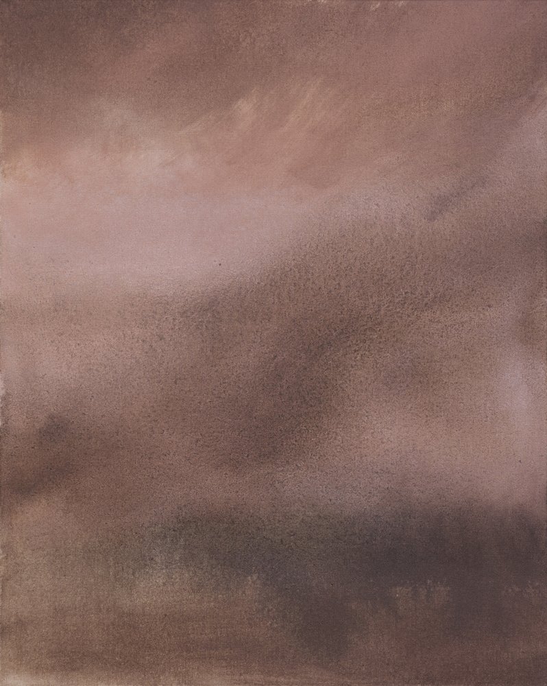 Stämningsfullt tonalt landskap av Anastasiya Devochkina